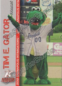 2012 Kannapolis Intimidators Tim E Gator