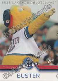 2012 Lakewood BlueClaws Buster Mascot
