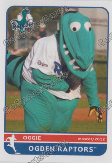 2012 Ogden Raptors Oggie Mascot