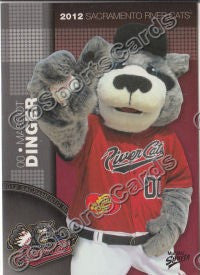 2012 Sacramento River Cats Dinger Mascot