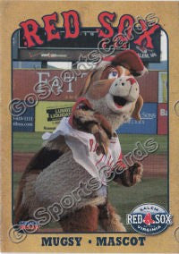 2012 Salem Red Sox Mugsy Mascot