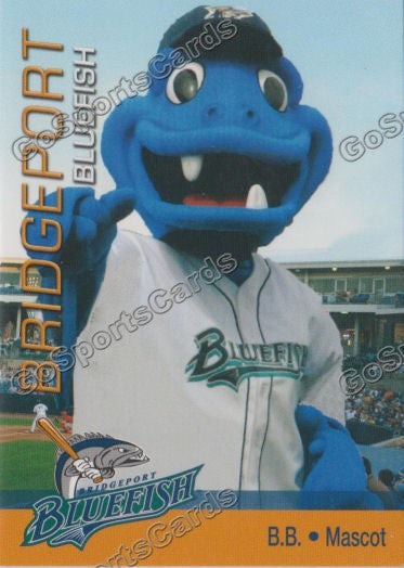 2013 Bridgeport Bluefish BB Mascot