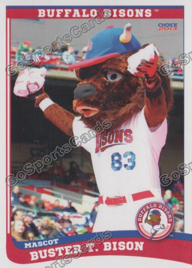 2013 Buffalo Bisons Buster T Bison