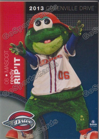 2013 Greenville Drive Reedy Rip It