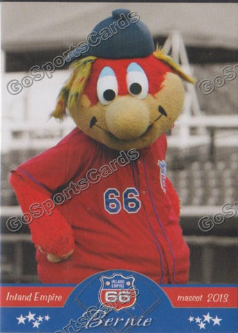 2013 Inland Empire 66ers Bernie the Mascot