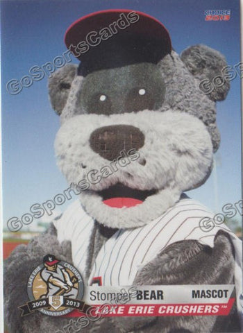 2013 Lake Erie Crushers Stomper Bear