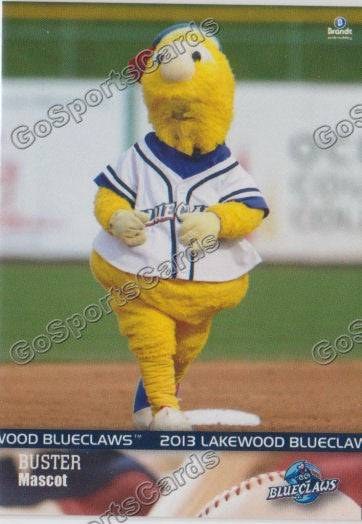 2013 Lakewood BlueClaws Buster
