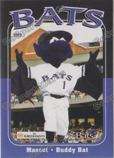 2013 Louisville Bats Buddy Bat
