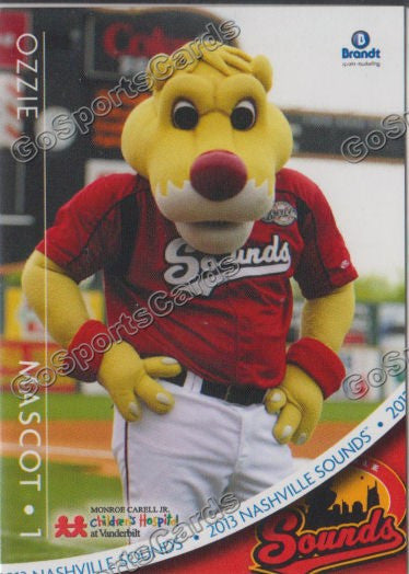 2013 Nashville Sounds Ozzie