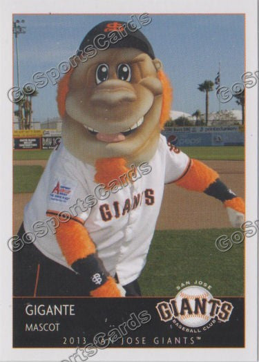 2013 San Jose Giants Gigante