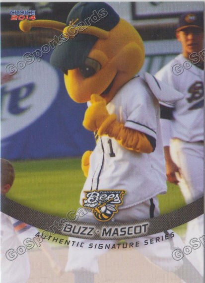 2014 Burlington Bees Buzz Mascot