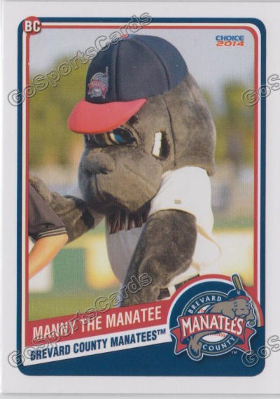 2014 Brevard County Manatees Manny the Manatee Mascot