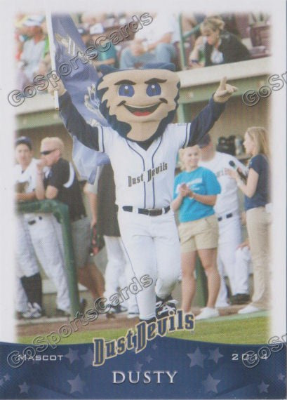 2014 Tri City Dust Devils Dusty Mascot