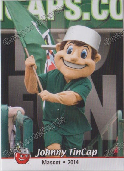 2014 Fort Wayne TinCaps Johnny Tincap Mascot