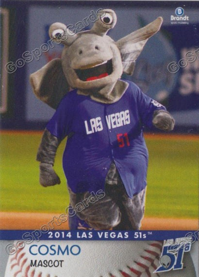 2014 Las Vegas 51s Cosmo Mascot