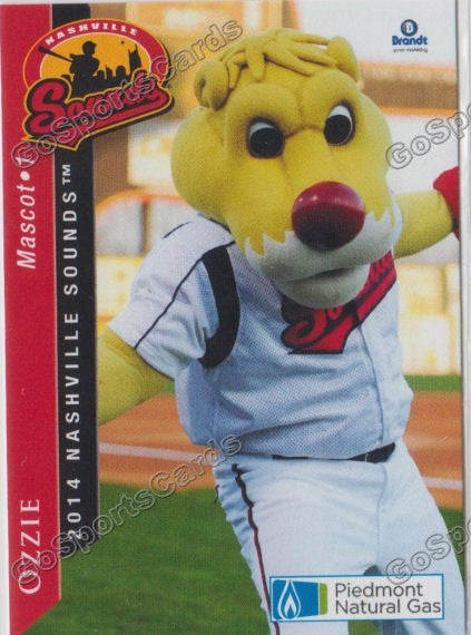 2014 Nashville Sounds Ozzie Mascot