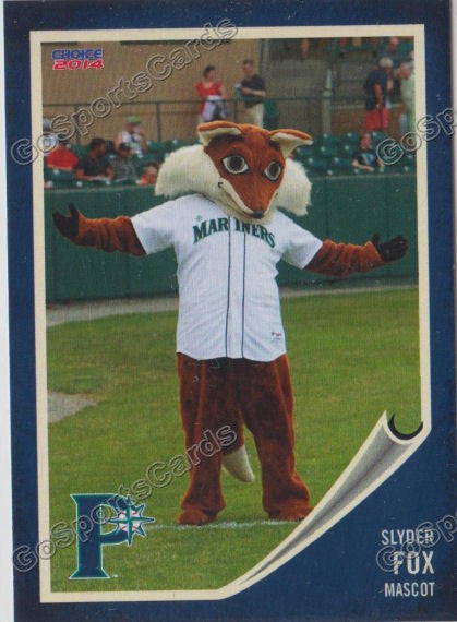 2014 Pulaski Mariners Slylder Fox Mascot