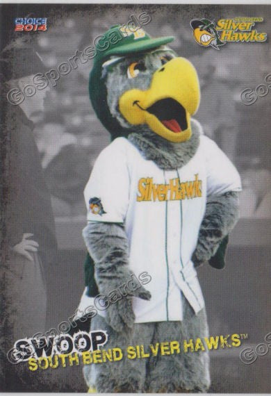 2014 South Bends Silver Hawks Swoop Mascot