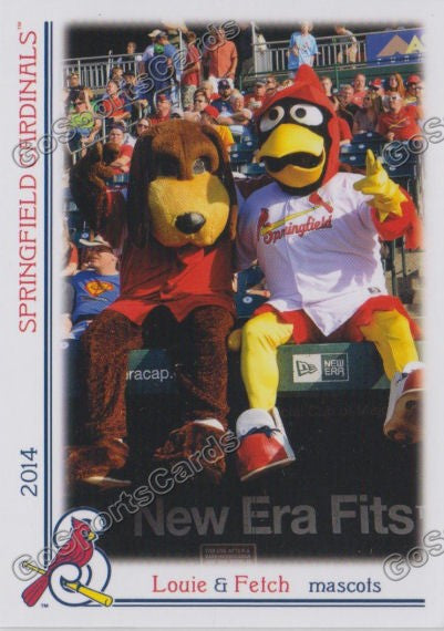 2014 Springfield Cardinals Louie & Fetch