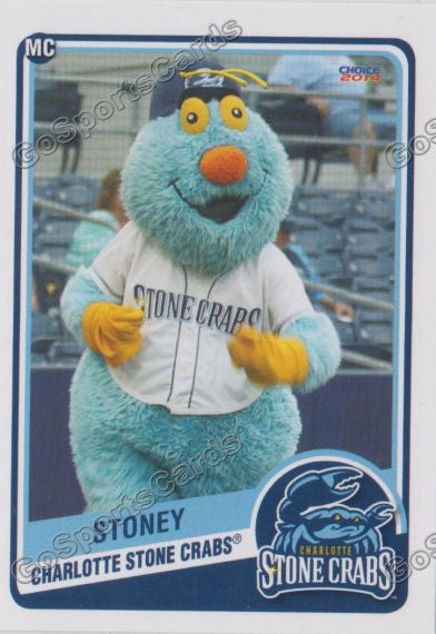 2014 Charlotte Stone Crabs Stoney Mascot