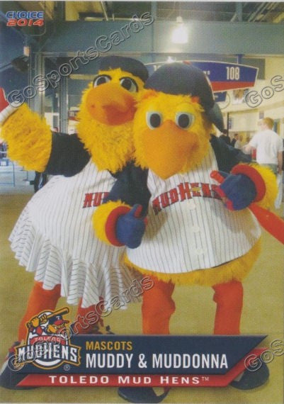 2014 Toledo Mud Hens Muddy & Muddonna Mascot