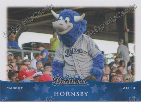 2014 Tulsa Drillers Hornsby Mascot