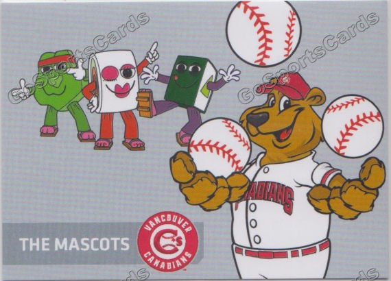 2014 Vancouver Canadians Mascots