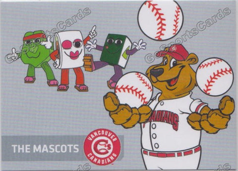 2014 Vancouver Canadians Mascots