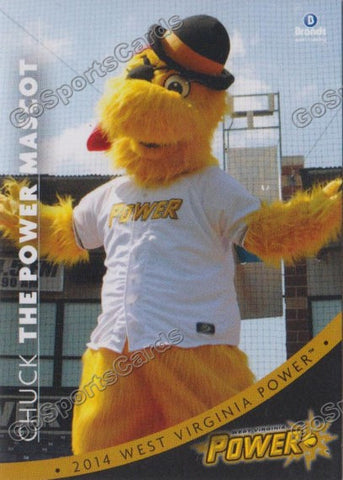 2014 West Virginia Chuck Mascot
