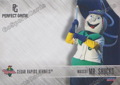 2016 Cedar Rapids Kernels Mr Shucks Mascot