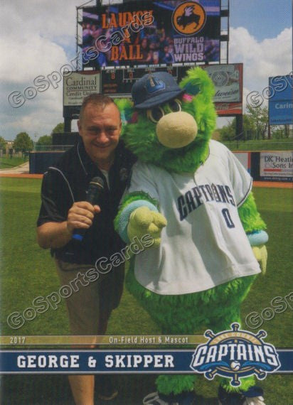 2017 Lake County Captains George Skipper Mascot