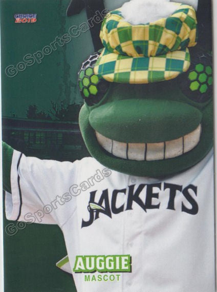 2019 Augusta Greenjackets Auggie Mascot