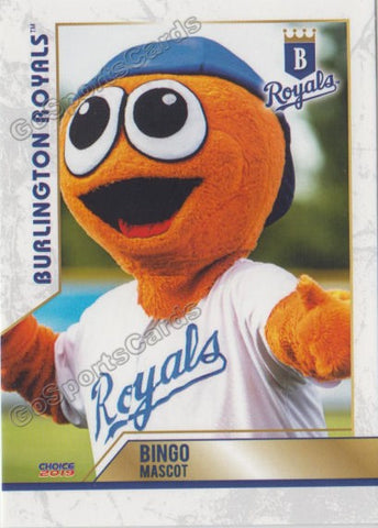 2019 Burlington Royals Bingo Mascot