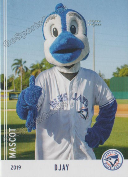 2019 Dunedin Blue Jays Djay Mascot