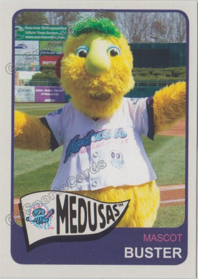 2019 Medusas de Lakewood BlueClaws Buster Mascot