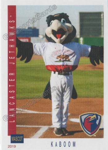2019 Lancaster JetHawks KaBoom Mascot