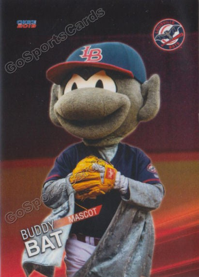 2019 Louisville Bats Buddy Bat Mascot