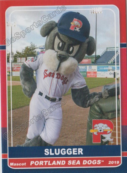 2019 Portland Sea Dogs Slugger Mascot – Go Sports Cards