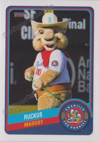 2021 Amarillo Sod Poodles Ruckus Mascot