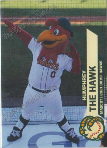 2021 Boise Hawks Humphrey The Hawk Mascot