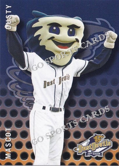 2021 Tri City Dust Devils Dusty Mascot