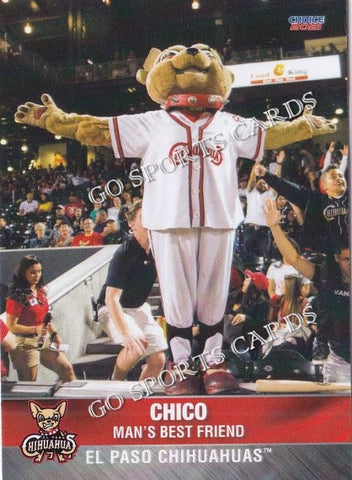 2021 El Paso Chihuahuas Chico Mascot