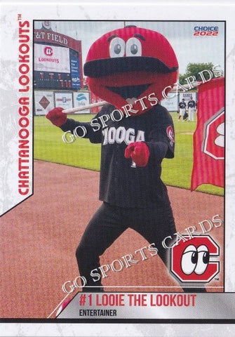 2022 Chattanooga Lookouts Looie The Lookout Mascot