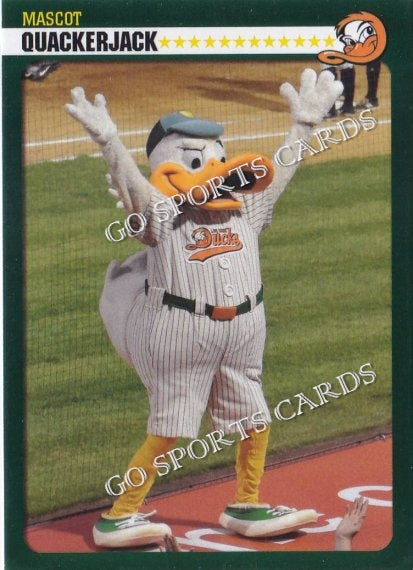 2022 Long Island Ducks Quackerjack Mascot