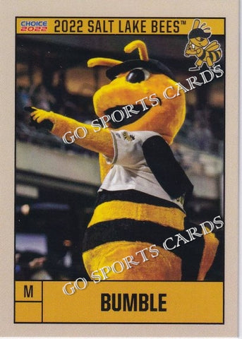 2022 Salt Lake Bees Bumble Mascot