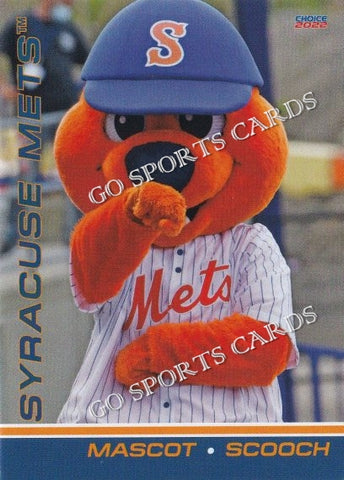 2022 Syracuse Mets Scooch Mascot