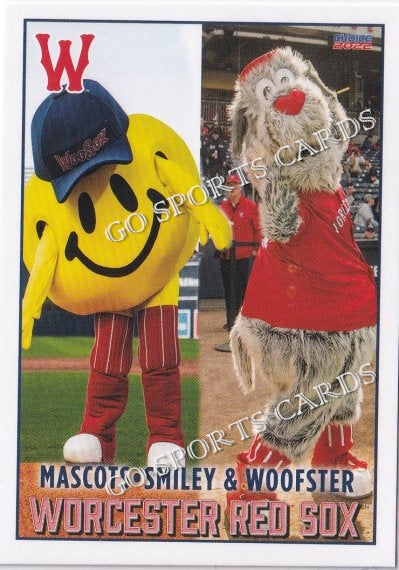2022 Worcester Red Sox Smiley Woofster