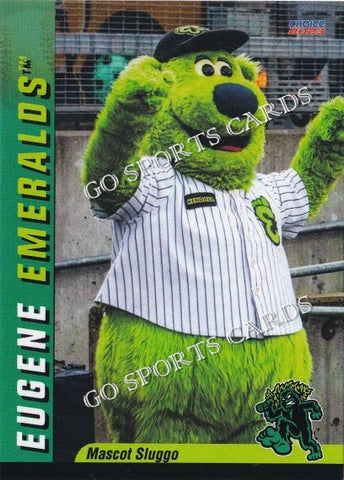 2023 Eugene Emeralds Sluggo Mascot