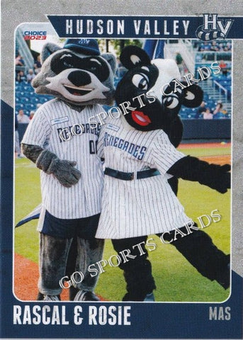 2023 Hudson Valley Renegades Rascal Rosie Mascot