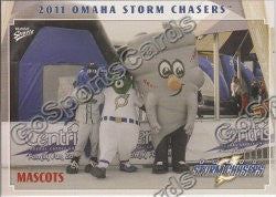 2011 Omaha Storm Chasers Mascots